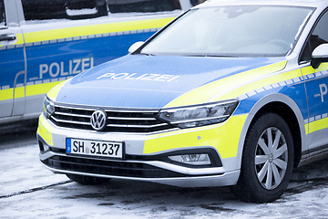 Image showing German Police Car