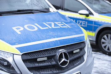 Image showing German Police Car