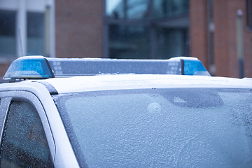 Image showing German Police Car