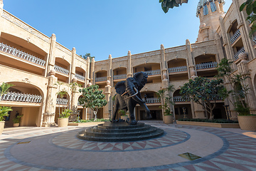 Image showing elephant in Sun City, Lost City in South Africa