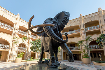 Image showing elephant in Sun City, Lost City in South Africa