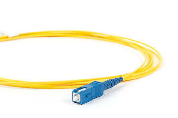 Image showing fiber optic single mode hybrid patch cord