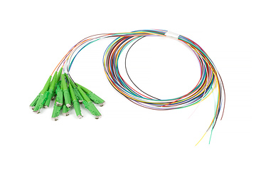 Image showing fiber optic single mode hybrid patch cord