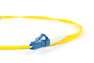 Image showing fiber optic single mode hybrid patch cord