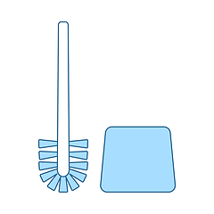 Image showing Toilet Brush Icon