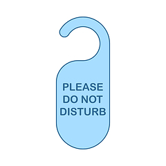 Image showing Don\'t Disturb Tag Icon