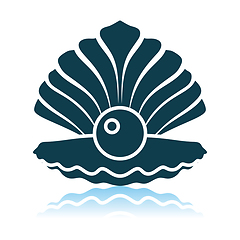 Image showing Open Seashell Icon