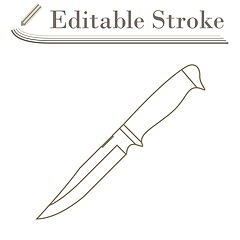 Image showing Knife Icon