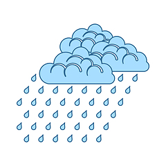 Image showing Rainfall Icon