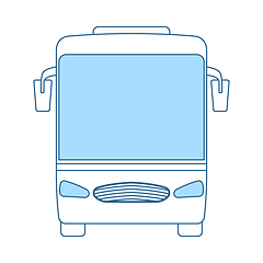 Image showing Tourist Bus Icon