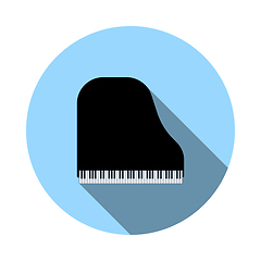 Image showing Grand Piano Icon