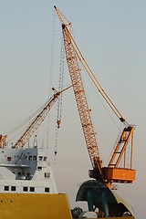 Image showing Harbour Crane