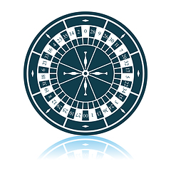 Image showing Roulette Wheel Icon