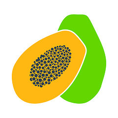 Image showing Papaya Icon