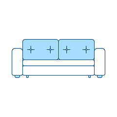 Image showing Home Sofa Icon