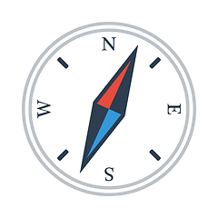 Image showing Compass Icon