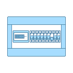 Image showing Circuit Breakers Box Icon