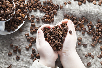 Image showing coffee grain