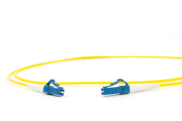 Image showing fiber optic single mode hybrid patch cord