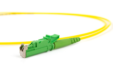 Image showing fiber optic single mode hybrid patch cord