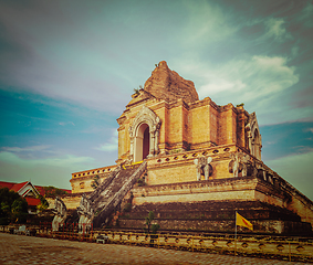 Image showing Wat Chedi Luang. Chiang Mai, Thailand