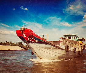 Image showing Boat. Mekong river delta, Vietnam