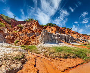 Image showing Fairy Stream Suoi Tien, Vietnam