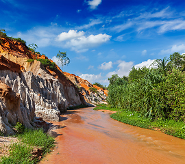 Image showing Fairy Stream Suoi Tien, Vietnam