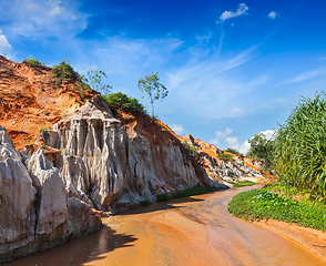 Image showing Fairy Stream Suoi Tien, Vietnam