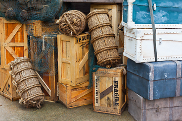 Image showing Vintage luggage