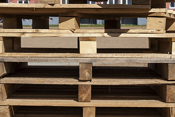 Image showing wooden pallets