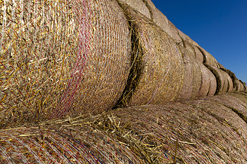 Image showing cylindrical stacks