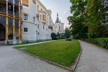 Image showing Czech Republic castle Hluboka nad Vltavou