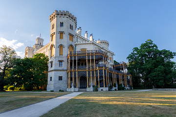 Image showing Czech Republic castle Hluboka nad Vltavou