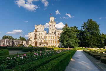 Image showing Czech Republic castle Hluboka nad Vltavou