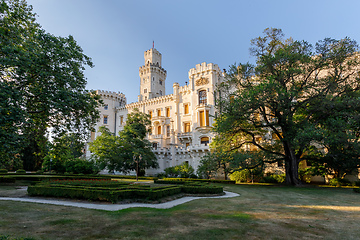 Image showing Czech Republic castle Hluboka nad Vltavou