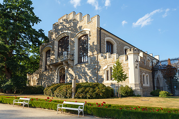 Image showing Czech Republic castle Hluboka nad Vltavou