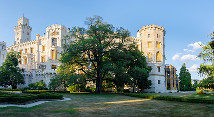 Image showing Czech Republic castle Hluboka nad Vltavou