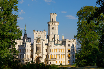 Image showing Czech Republic castle Hluboka nad Vltavou