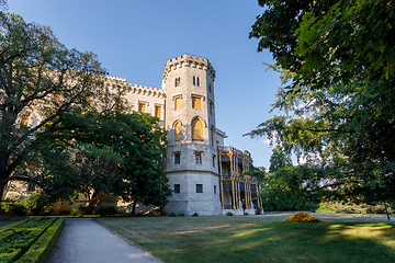 Image showing Czech Republic castle Hluboka nad Vltavou