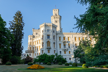 Image showing Czech Republic castle Hluboka nad Vltavou