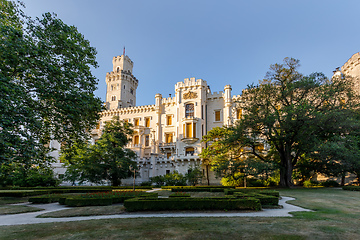 Image showing Czech Republic castle Hluboka nad Vltavou