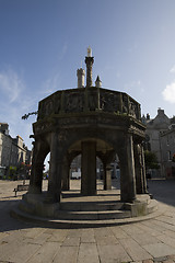 Image showing Granite structure at a square