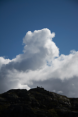 Image showing Ulriken at Bergen, Hordaland, Norway