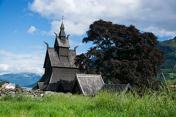 Image showing Hopperstad Stave Church, Sogn og Fjordane, Norway