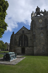 Image showing Archbishop monument and tomb at King's College in Aberdeen