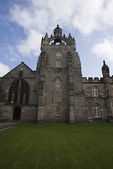 Image showing King's College chapel front view, Aberdeen, UK