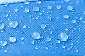 Image showing blue umbrella