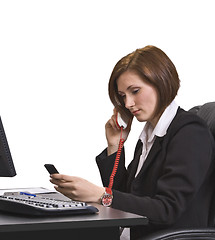 Image showing Busy call