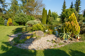 Image showing Beautiful spring garden